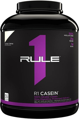 Rule One R1 Casein, Vanilla Creme - 1820g