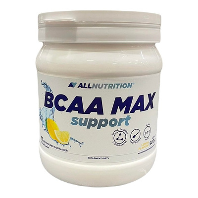 Allnutrition BCAA Max Support Kompleks Aminokwasów Lemon 500g