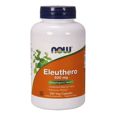Eleuthero, 500mg - 250 vcaps