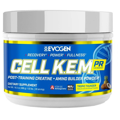 Evogen Cell K.E.M. PR Tropic Thunder Formuła Potreningowa na Regenerację dla Sportowców 468g