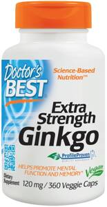 Extra Strength Ginkgo, 120mg - 360 vcaps