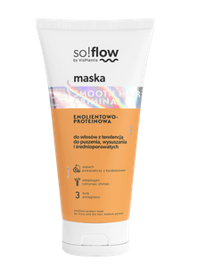 So!Flow Maska Emolientowo-Proteinowa do Włosów z Tendencją do Puszenia 200ml