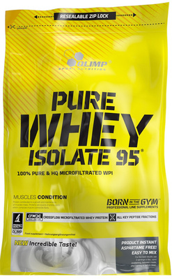 Olimp Nutrition Pure Whey Isolate 95 Białko o Smaku Masła Orzechowego 600g