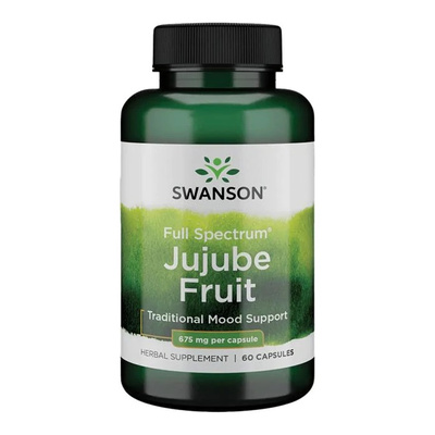 Swanson Głożyna Pospolita 675mg na Wsparcie Relaksu 60 Kapsułek
