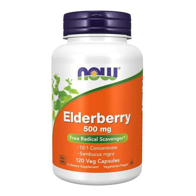 Elderberry, 500mg - 120 vcaps