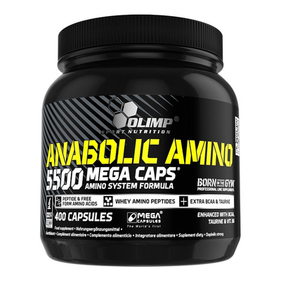 Anabolic Amino 5500, Mega Caps - 400 caps