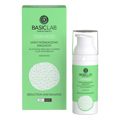 BasicLab Redukcja i Balans Lekka Emulsja Normalizująca 50ml