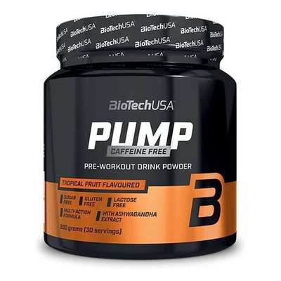 Pump Caffeine Free, Tropical Fruit - 330g
