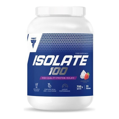 Trec Nutrition Isolate 100, Creamy Strawberry - 700g
