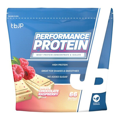 Trained by JP Performance Protein, White Chocolate Raspberry (EAN 659048915809) - 2000g