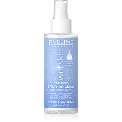 Eveline Wet Skin Hybrydowy Nawilżający Spray do Ciała 150ml
