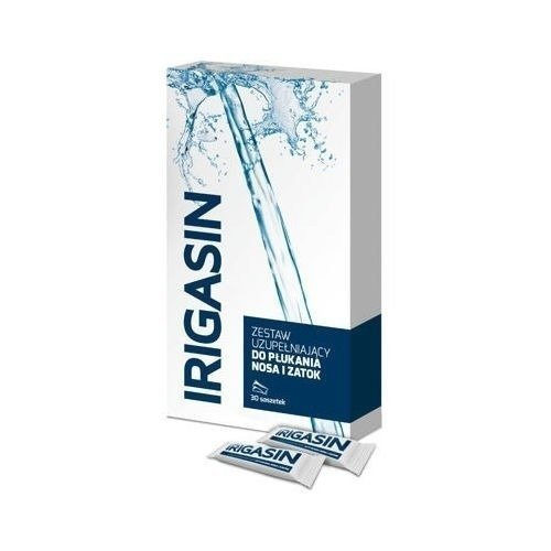 Aflofarm IRIGASIN uzupełniający zestaw 30 saszetek