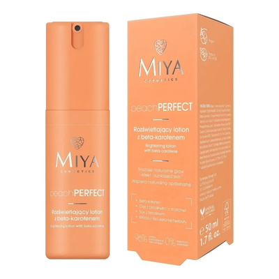 Miya Cosmetics peachPERFECT Lekki Rozświetlający Lotion z Beta-Karotenem 50ml