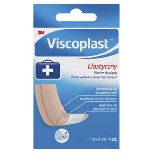 Viscoplast Elastyczny Plaster do Cięcia 1mx6cm 1 Sztuka