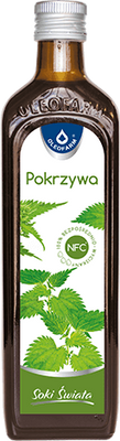Oleofarm Soki Świata Sok z Pokrzywy na Wsparcie Oczyszczania Organizmu 490ml