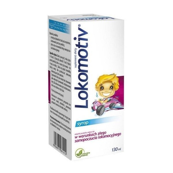 Lokomotiv Syrop dla Dzieci na Chorobę Lokomocyjną 130 ml