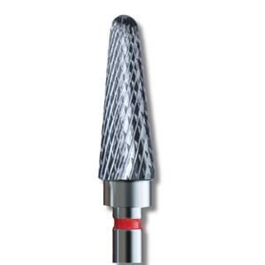 IQ Nails Frez do Paznokci z Węglika Wolframu Fine Crosscut 5mm Zaokrąglony Stożek Manicure Pedicure 200.140.050 1 Sztuka