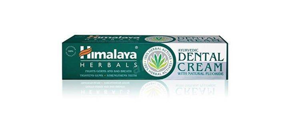 Himalaya Dental Cream Pasta do Zębów z Naturalnym Fluorem Chroniąca przed Próchnicą 100g