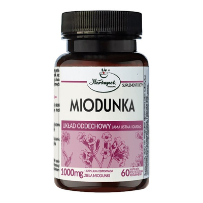 Miodunka wyciąg 60kaps. HERBAPOL KRAKÓW