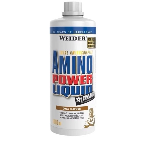 Weider Amino Power Liquid, Cola - 1000 ml.