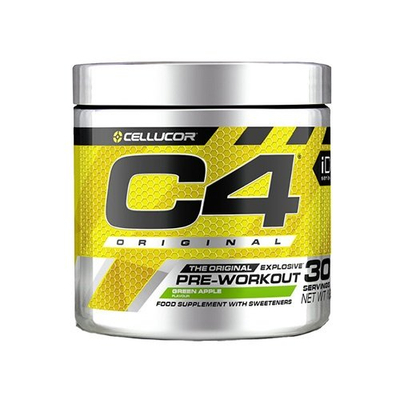 Cellucor C4 Original Zielone Jabłko Przedtreningówka Na Energię i Wydajność 198g