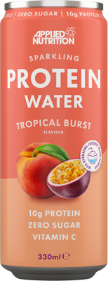 Applied Nutrition Sparkling Protein Water Tropical Burst Gazowany Napój Białkowy 12 x 330ml