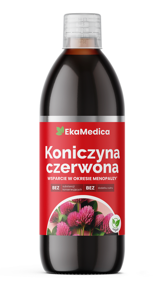 EkaMedica Naturalny Sok z Koniczyny Czerwonej 500ml
