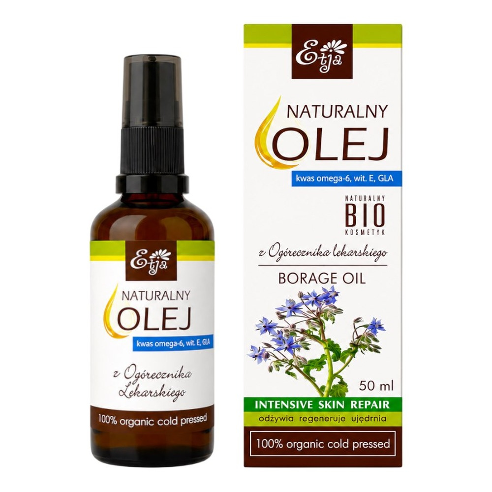 ETJA Olej z Ogórecznika Lekarskiego EKO 50ml