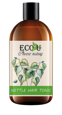 EcoU Odżywka Tonik z Pokrzywą i Naturalnymi Ekstraktami do Każdego Rodzaju Włosów 200ml