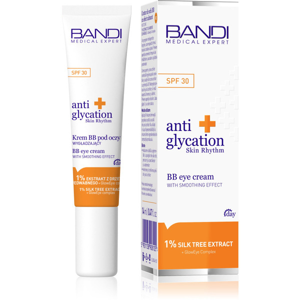 Bandi Anti Glycation Wygładzający Krem BB pod Oczy SPF30 14ml