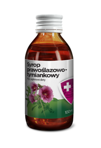 Aflofarm Syrop Prawoślazowo-Tymiankowy na Gardło i Struny Głosowe 100ml
