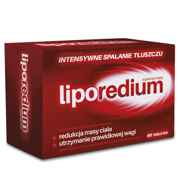 Aflofarm Liporedium Wspomagający Kontrolę Masy Ciała 60 Tabletek