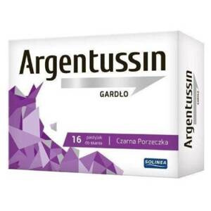 ArgenTussin Gardło Czarna Porzeczka 16 Pastylek 
