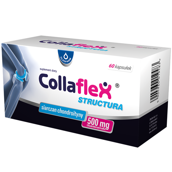Collaflex Structura na Wsparcie Produkcji Kolagenu i Zdrowe Stawy 60 Kapsułek