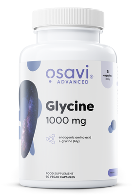Osavi Glicyna 1000mg 60 kapsułek wegańskich