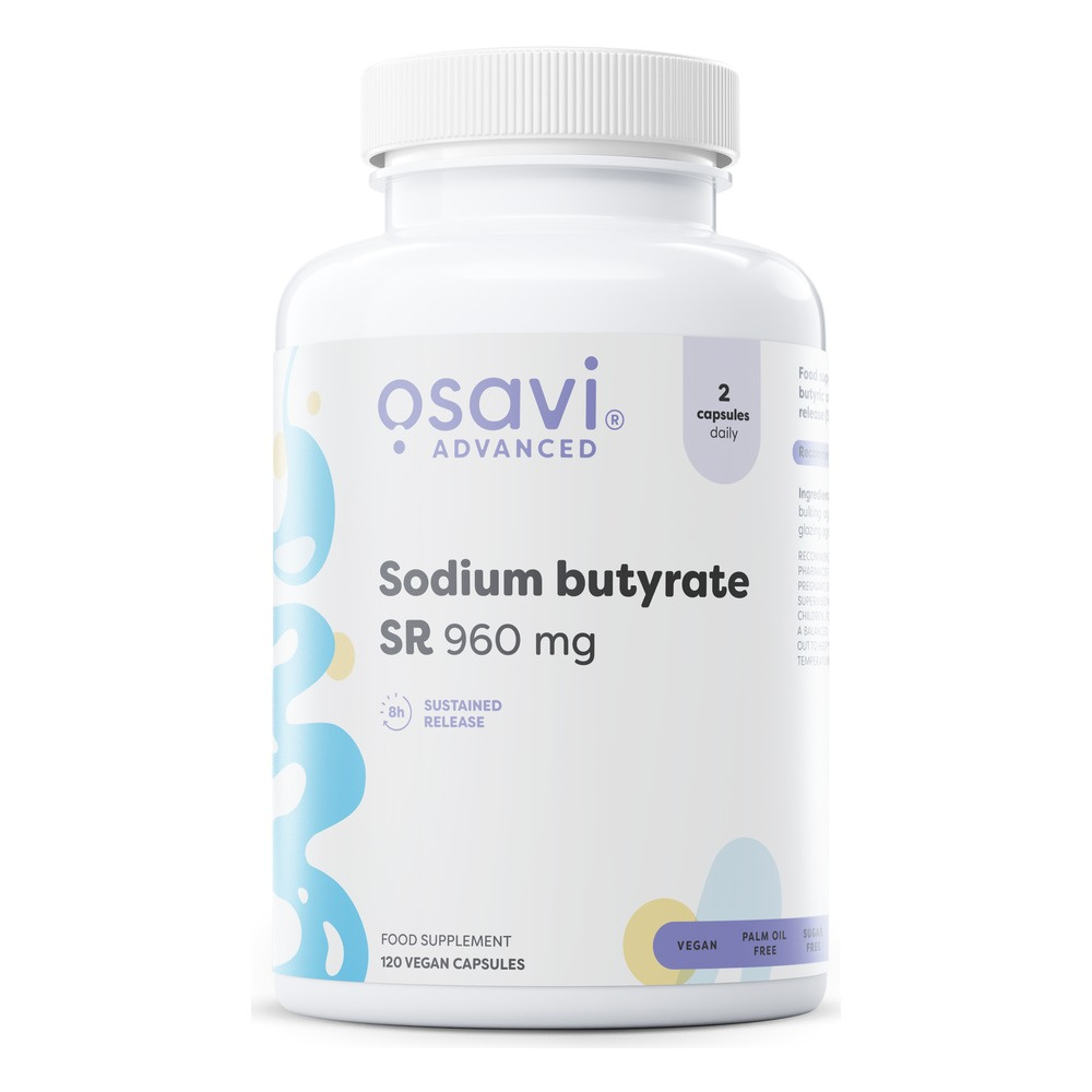 Osavi Maślan Sodu SR 960mg 120 wegańskich kapsułek