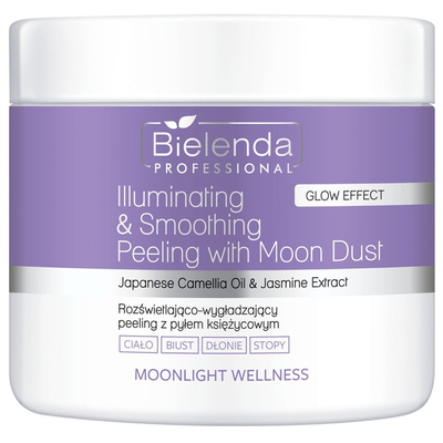 Bielenda Professional Moonlight Wellness Rozświetlająco-Wygładzający Peeling z Pyłem Księżycowym 500ml