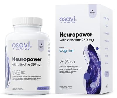 Osavi Neuropower z Cytykoliną 250mg 90 wegańskich kapsułek