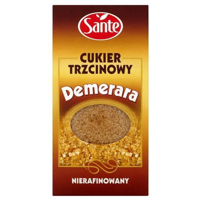 Sante Demerara Cukier Trzcinowy Nierafinowany 500g