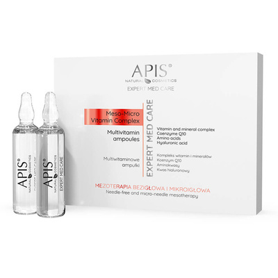 Apis Expert Med Multiwitaminowe Ampułki do Rewitalizacji Skóry 5x10ml