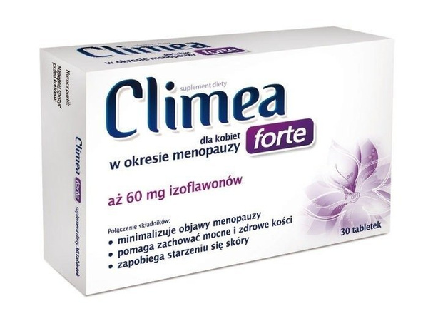Aflofarm Climea Forte na Objawy Menopauzy dla Kobiet 30 Tabletek