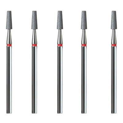 IQ Nails Zestaw Frezów Diamentowych Stożek Drobny 2.5mm 5szt