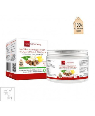 GoCranberry Naturalna Pielęgnacja Bogate Masło do Ciała 200 ml
