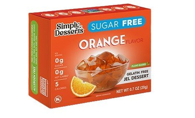 Simply Delish Jel Dessert, Orange - 20g