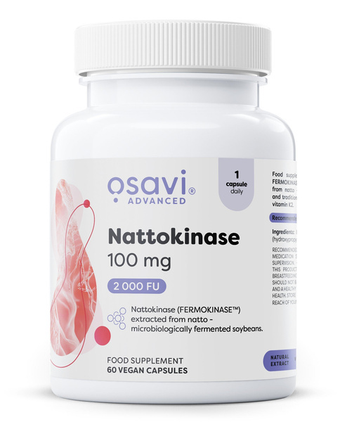 Osavi Nattokinase 100mg 60 Kapsułek