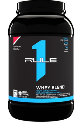 Rule One R1 Whey Blend, Strawberries & Creme - 891g