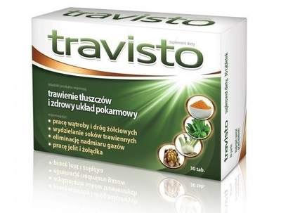 Aflofarm Travisto Wspomaga Trawienie 30 Tabl. 