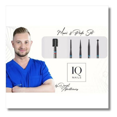 IQ Nails Profesjonalny Zestaw Frezów Podologicznych PODO1 5szt