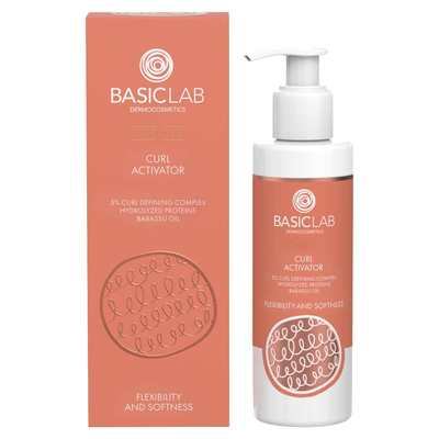 BasicLab Capillus Aktywator Skrętu Elastyczność i Miękkość 200ml