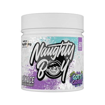 Naughty Boy Menace V2 Gotti Grape Przedtreningówka Na Energię Pompę i Skupienie 420g